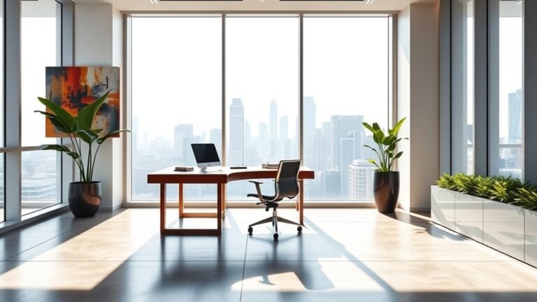 executive modern office aesthetics