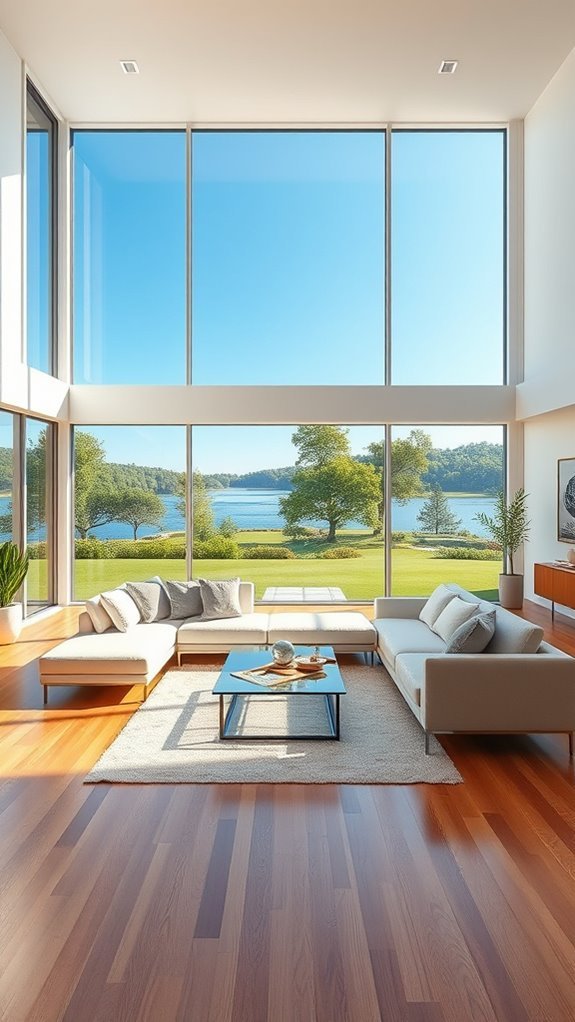 expansive natural light design
