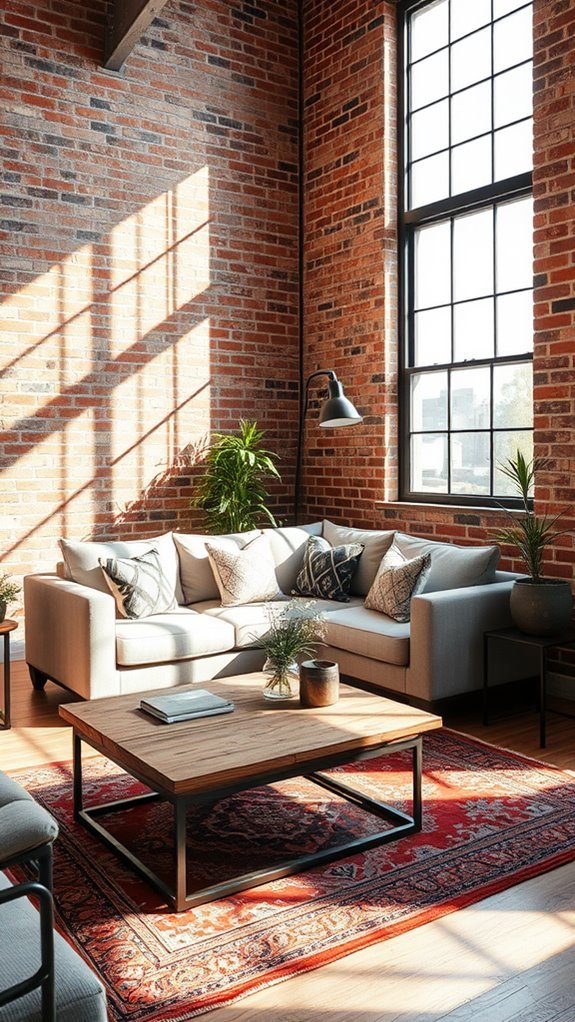 exposed brick interior design