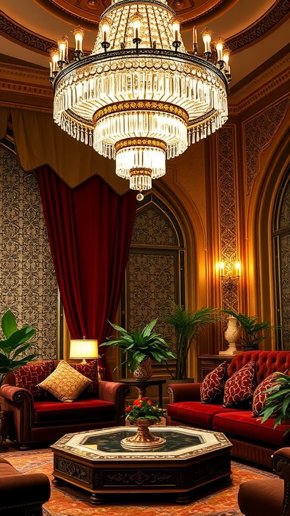 exquisite lighting for elegance