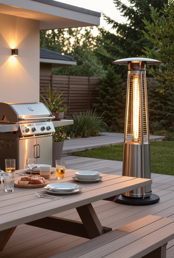 extend outdoor grilling with heaters