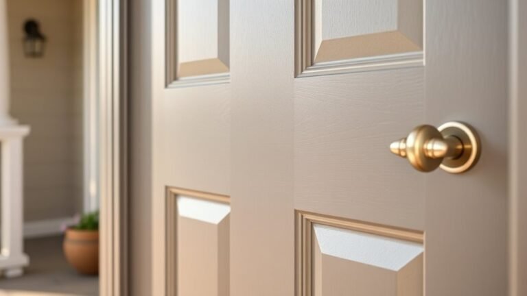 exterior door paint sheen