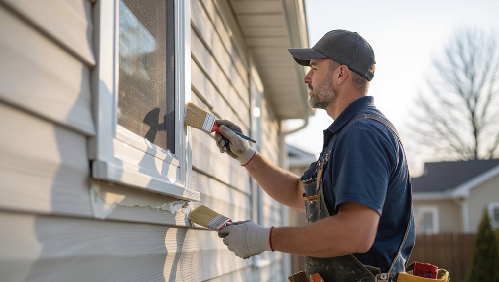 exterior painting as maintenance