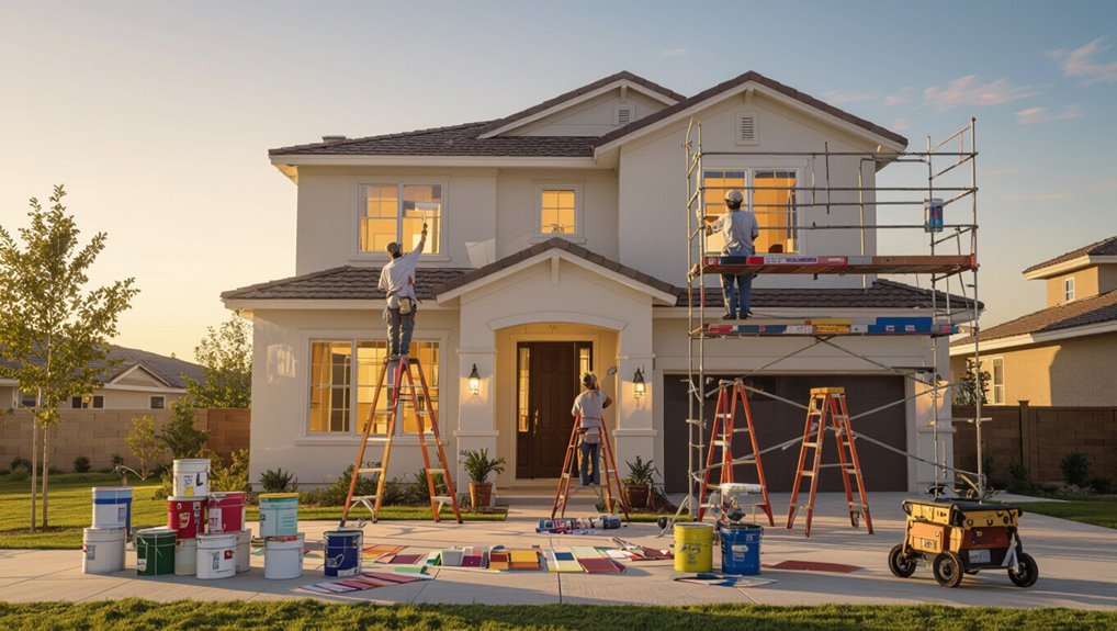exterior painting cost factors