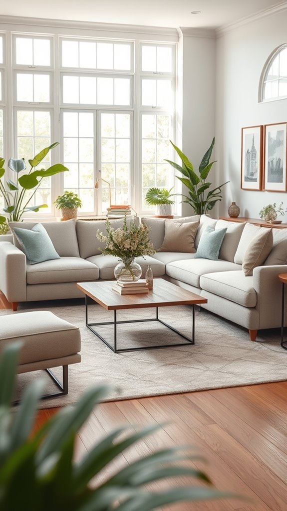 family friendly l shaped seating