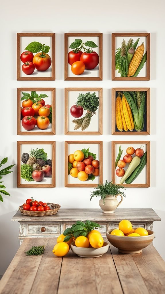 farm fresh produce decor