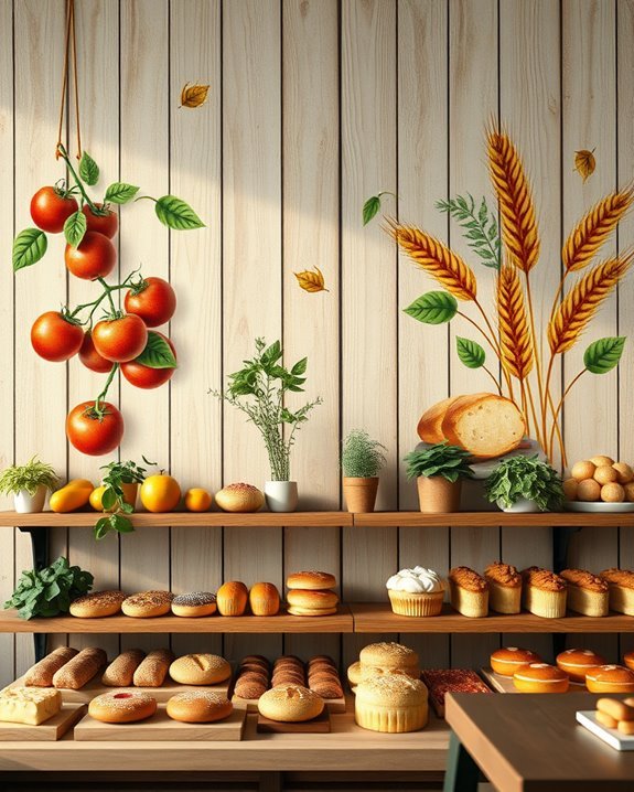 farm to table bakery design