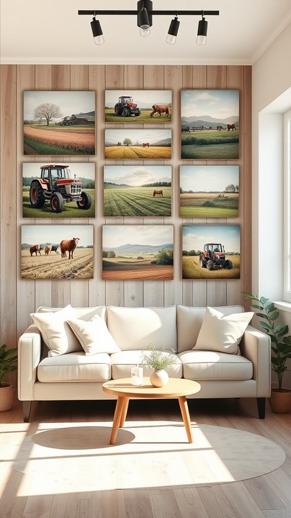 farmhouse canvas wall decor