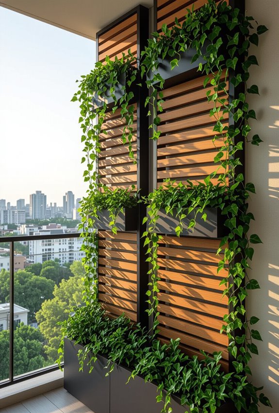 fast growing balcony privacy screens