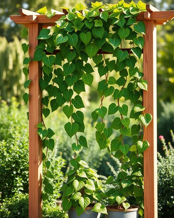 faux ivy climbing structures