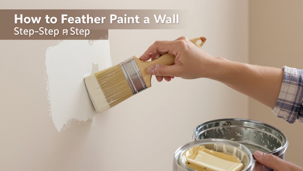 feather paint wall preparation