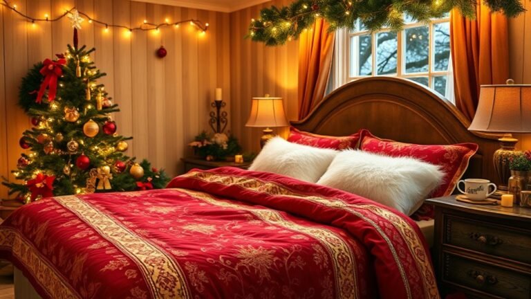 festive bedroom decoration inspiration
