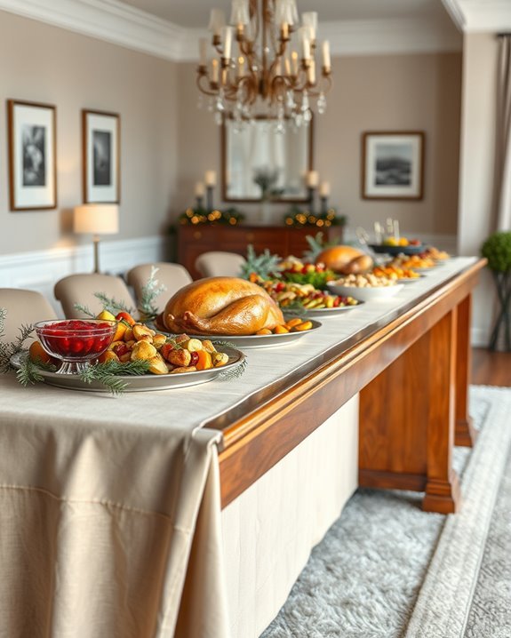 festive buffet holiday ideas