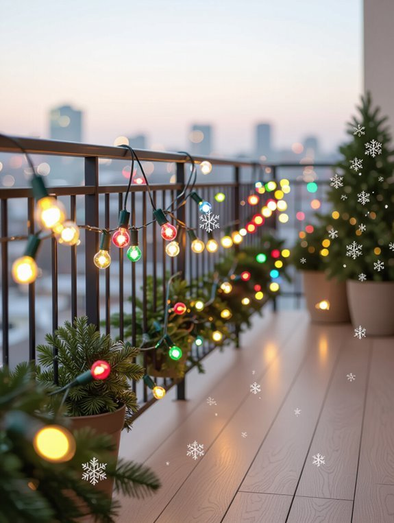 festive bulbs create cheer