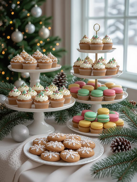 festive creative treat displays