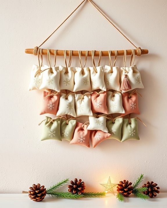festive diy advent calendar