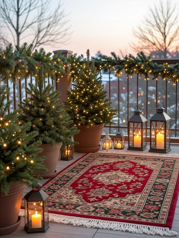 festive durable outdoor rugs