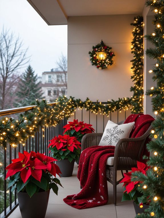 festive seasonal color decorations