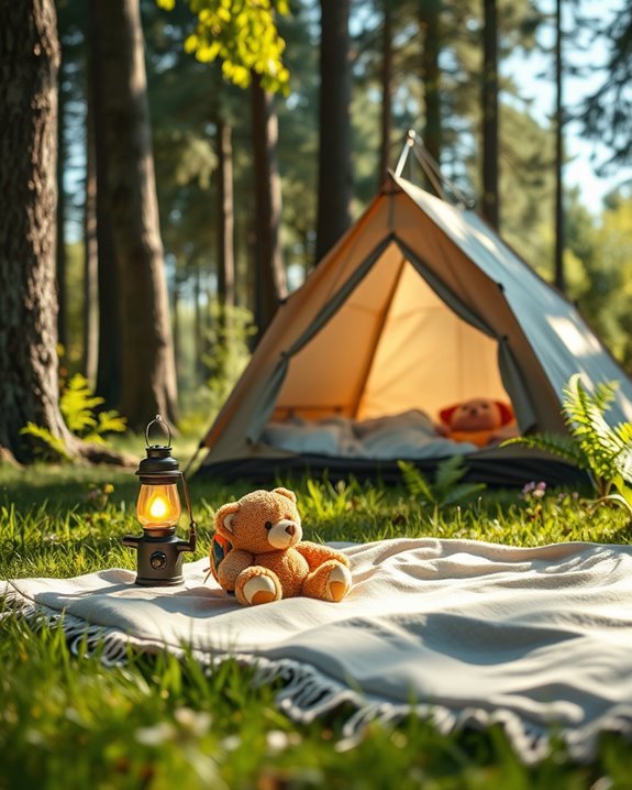 first camping adventure memories