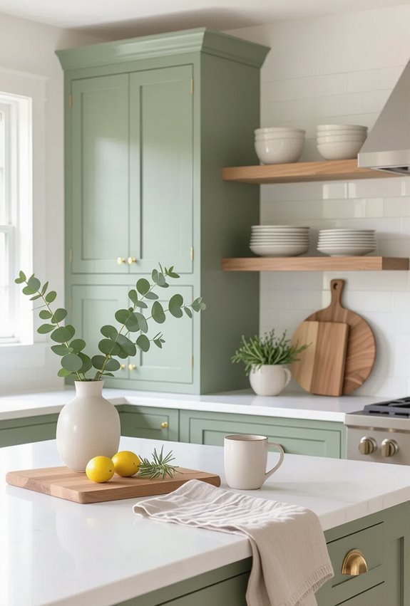 five real green kitchens