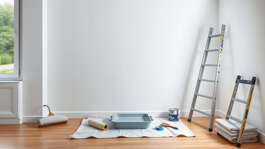 five step painting process