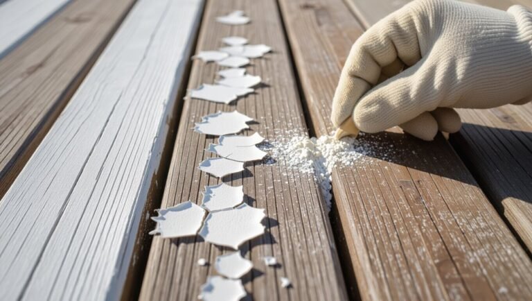 flaking peeling chalking signs
