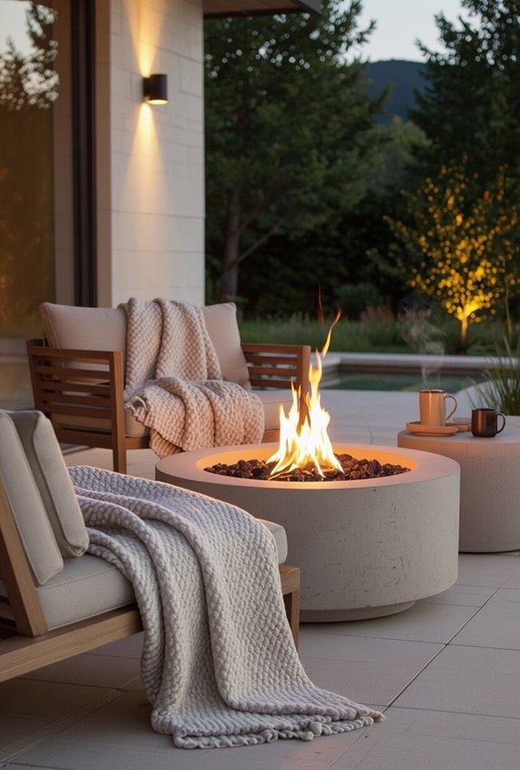 flame resistant cozy outdoor throws