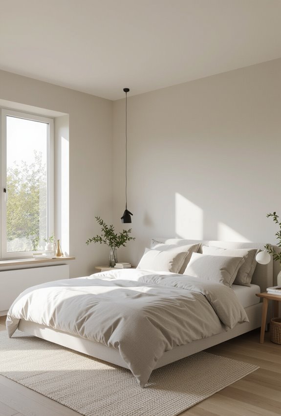 flat ceiling creates openness