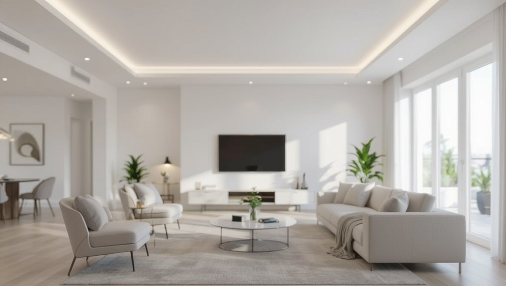 flat matte for ceilings