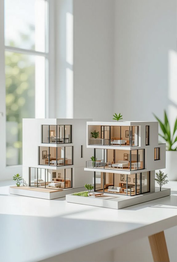 flats generally offer more space