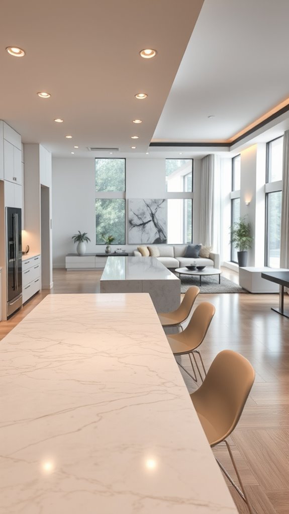 flexible ambient recessed lighting