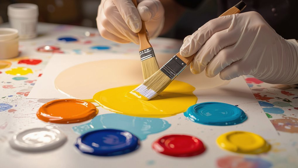 flexible durable latex painting