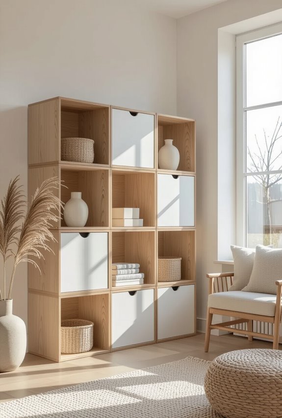 flexible modular cube storage