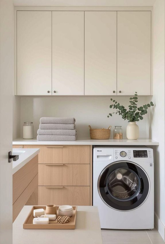 floating minimalist cabinet storage