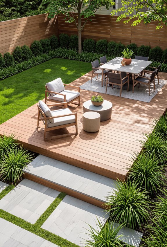 floating modular deck platforms