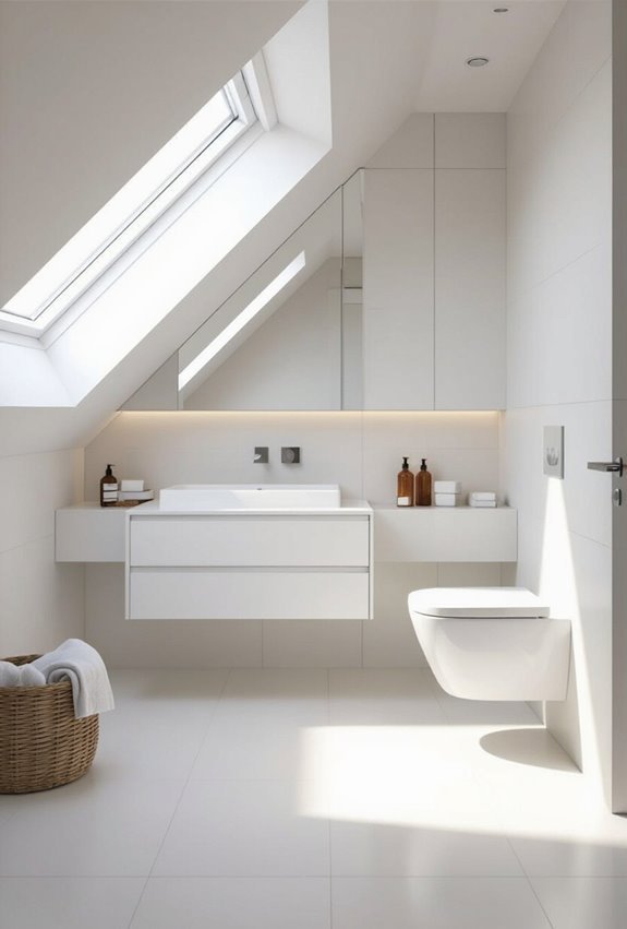 floating wall mounted bathroom fixtures