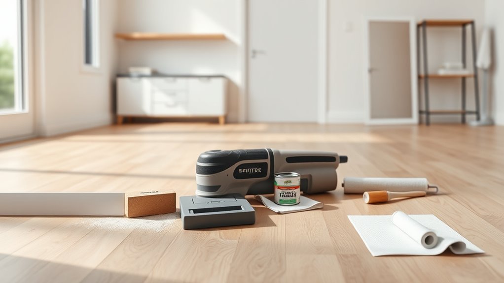 floor preparation and planning