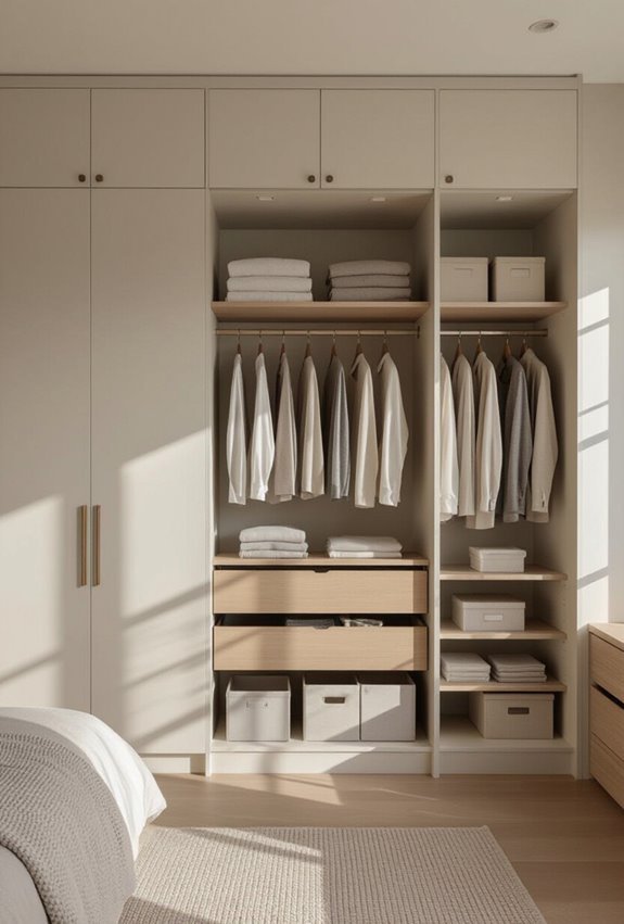 floor to ceiling custom storage