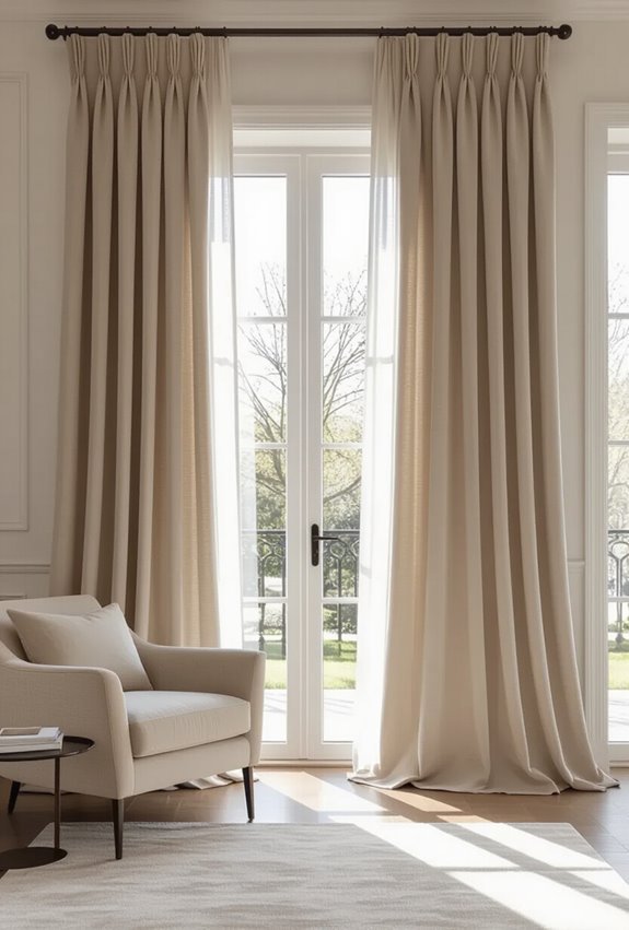floor to ceiling draped grandeur