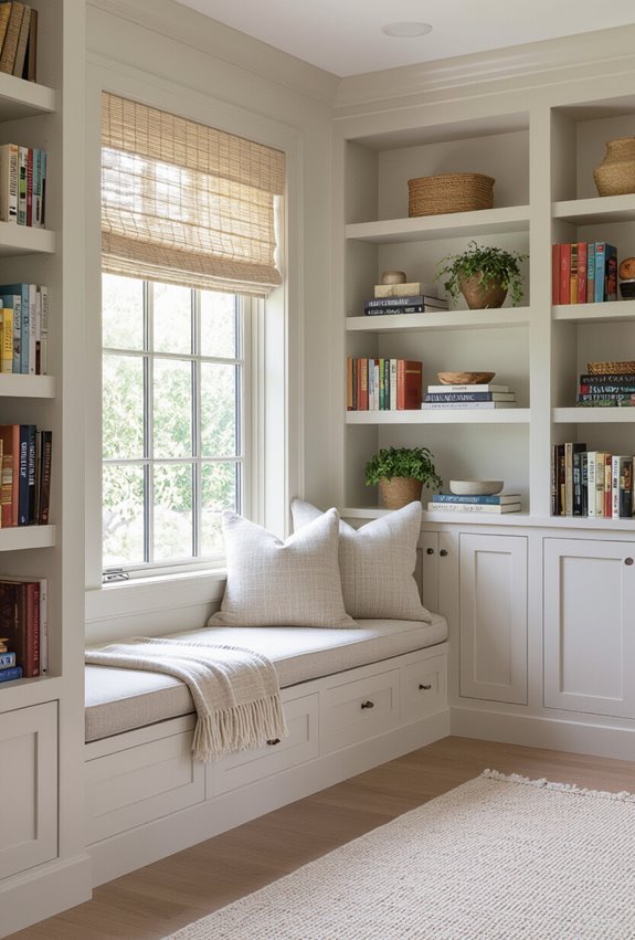 flooring complements library style
