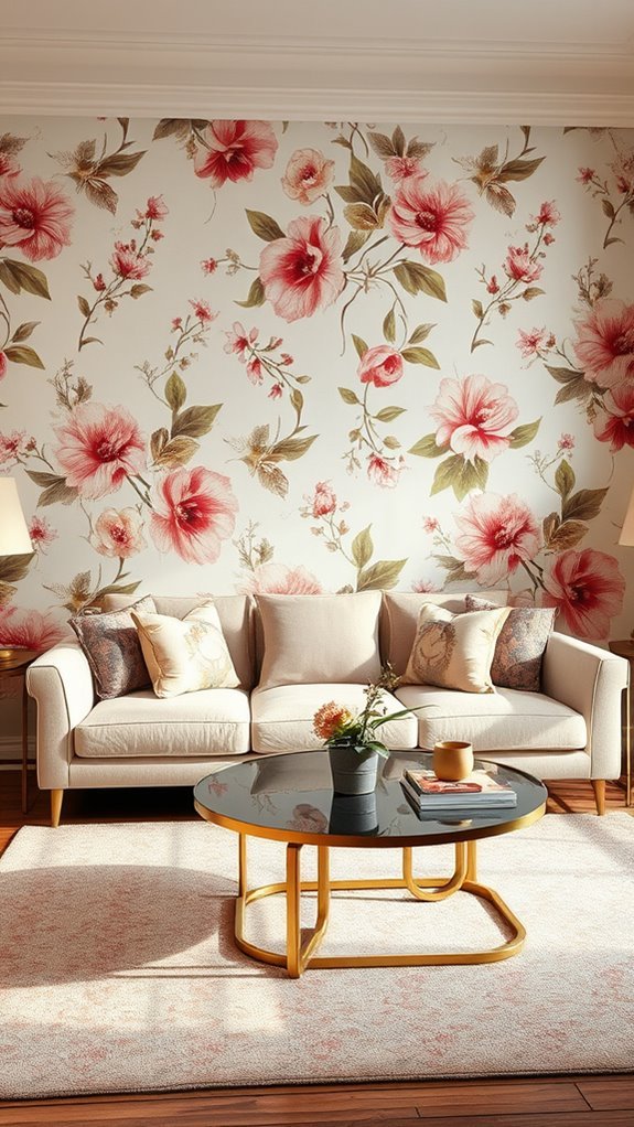floral designs for transitions