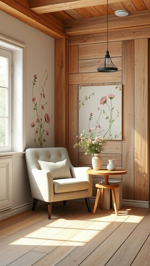 floral wood accents synergy