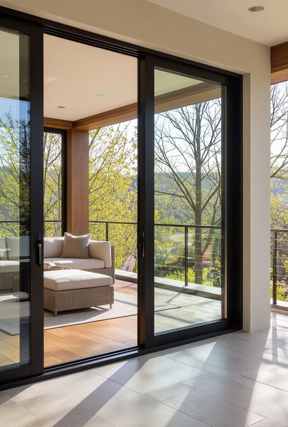 flush threshold seamless indoor outdoor