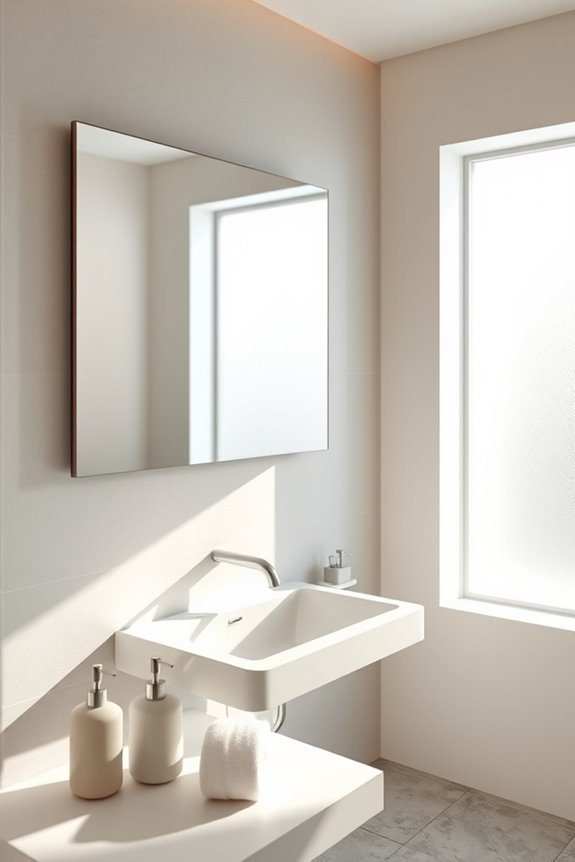 fog free bathroom mirrors