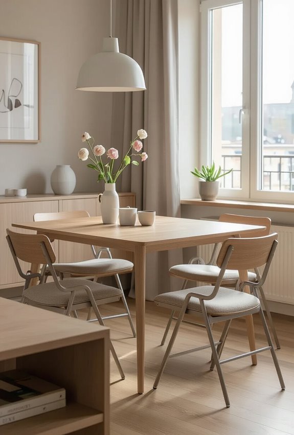fold away seating for guests