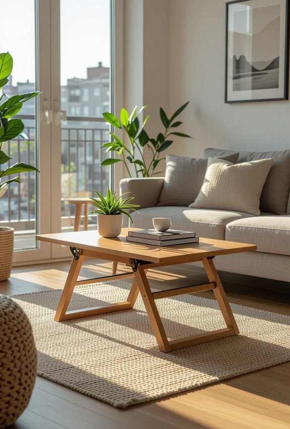 foldable and nesting tables