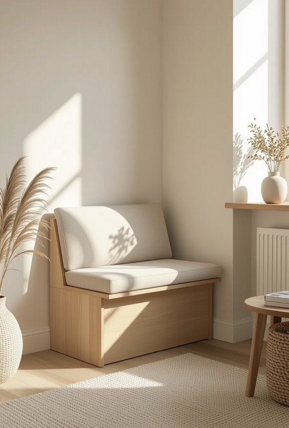 foldaway wall mounted seating