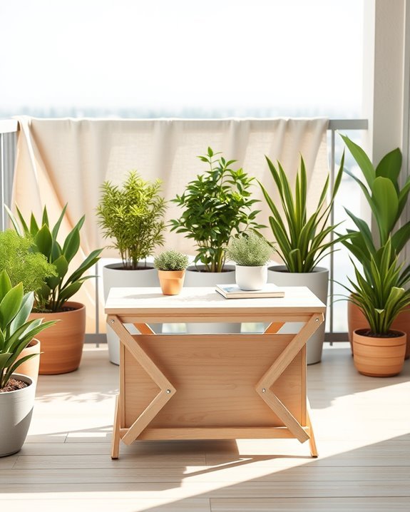 folding tables for outdoor storage