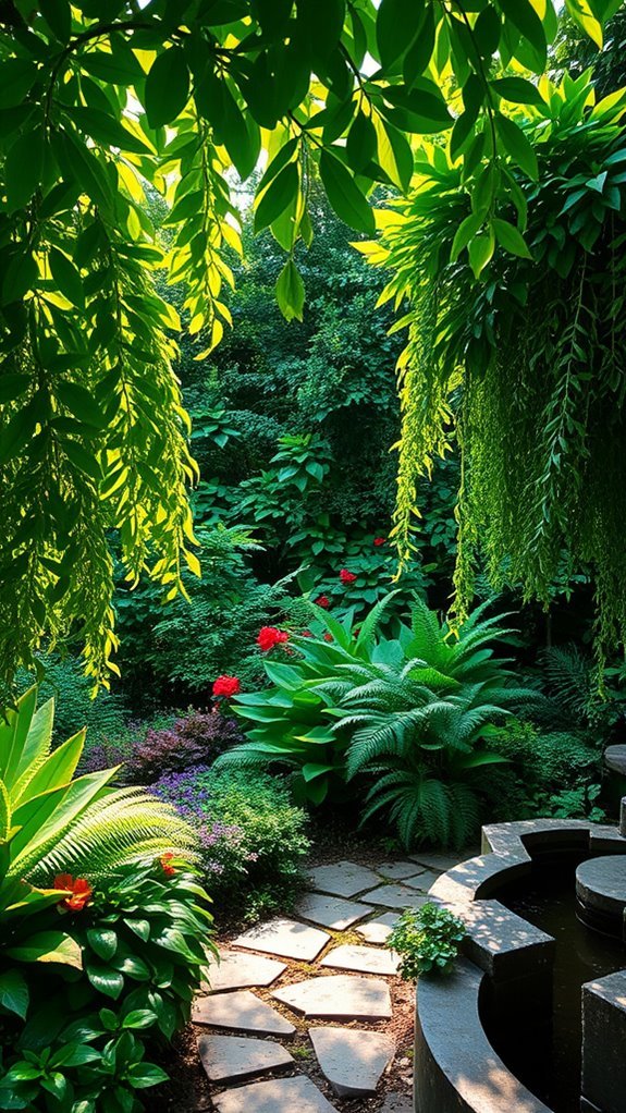 foliage creates year round interest