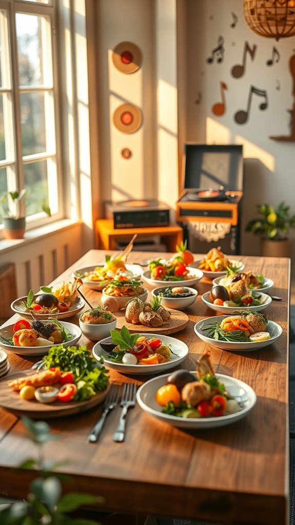 food and music fusion